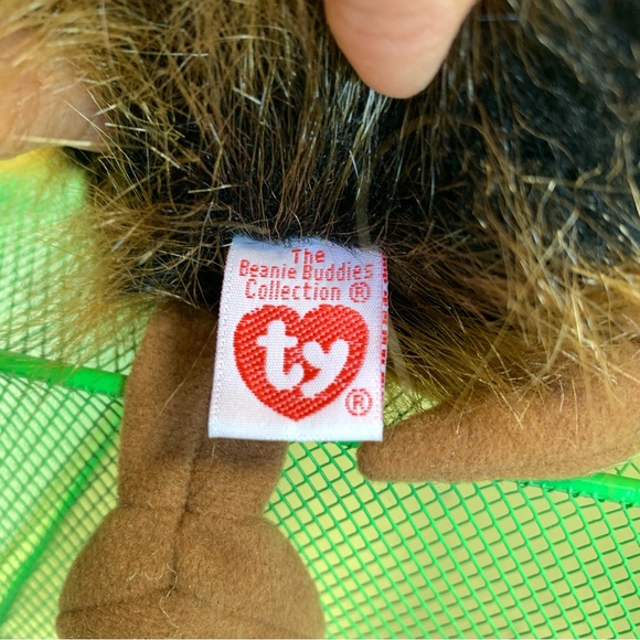 Vintage Ty ❤️Beanie Buddy Beak Kiwi Bird large Plush Stuffed Animal 10” - Picture 8 of 11